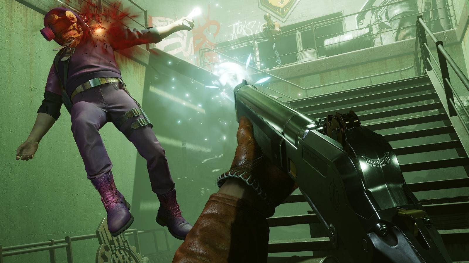 Deathloop Shotgun kill