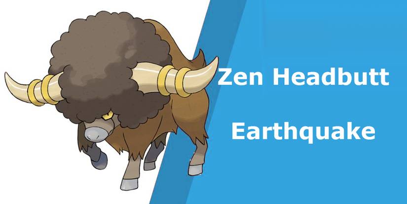 Defensive Moves - Zen Headbutt and Earthquake