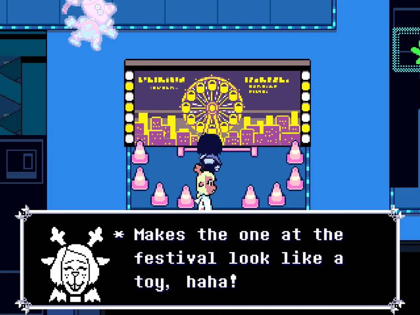 Deltarune Chapter 2 Snowgrave Ferris Wheel