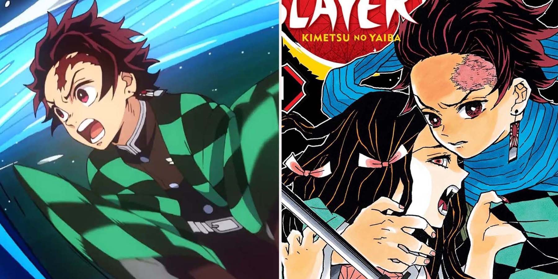 Demon Slayer manga and anime