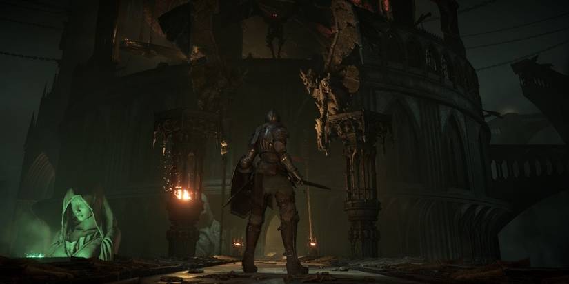 Demon's Souls player in upper latria