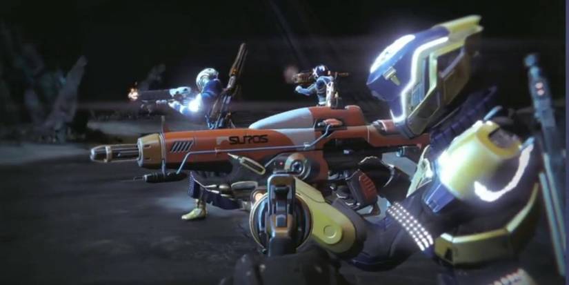 Destiny 2 Guardian Holding SUROS Regime