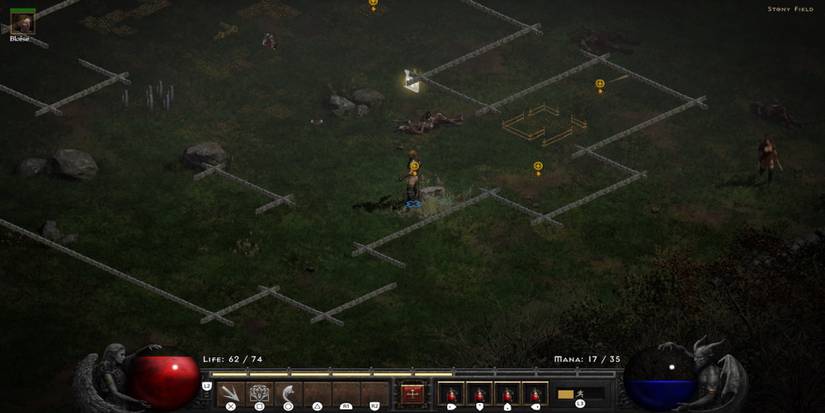 Exploring he world in Diablo 2: Resurrected
