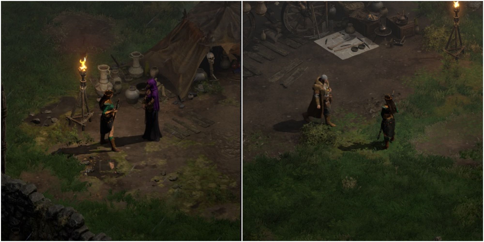 Diablo 2 Resurrected Best Act 1 Buys Collage Akara And Gheed