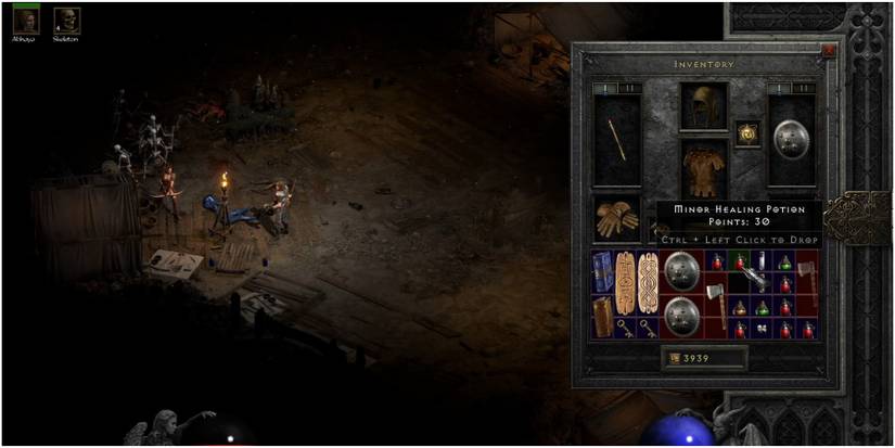 Diablo 2 Resurrected Changing Equipment Before A Fight