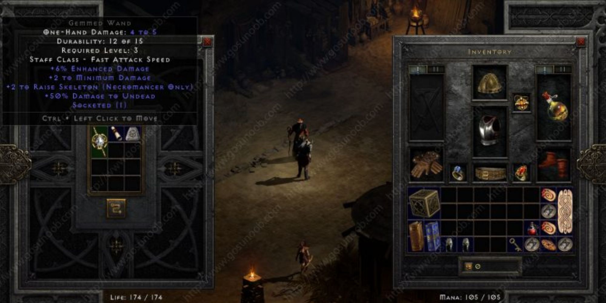 Diablo 2 Resurrected Socketed Item In The Horadric Cube