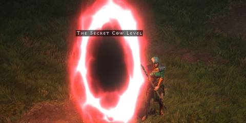 Diablo 2 Resurrected Portal That Leads To The Secret Cow Level