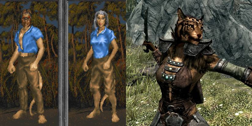 Different furstocks of Khajiit