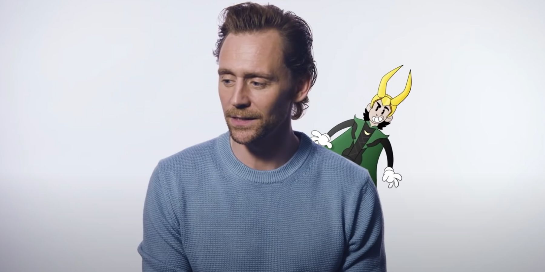Disney cartoon variant of Loki shows up in new Untold video Tom Hiddleston
