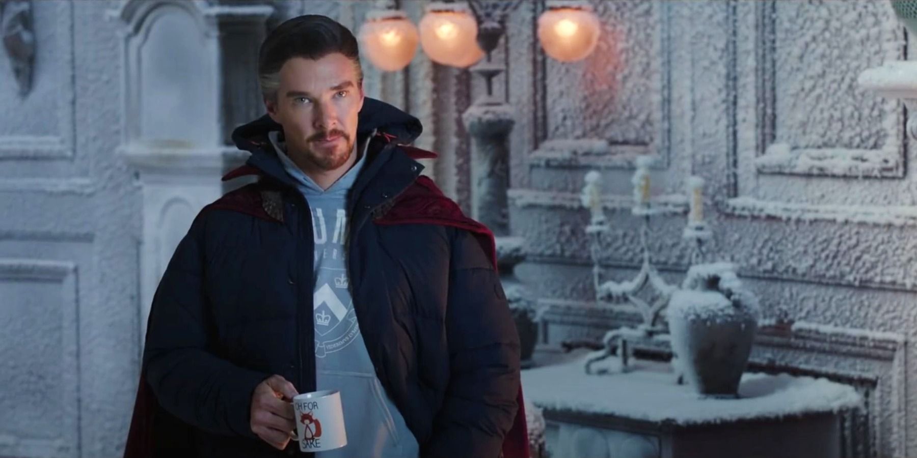 Doctor Strange snow in Sanctum for Fox sake