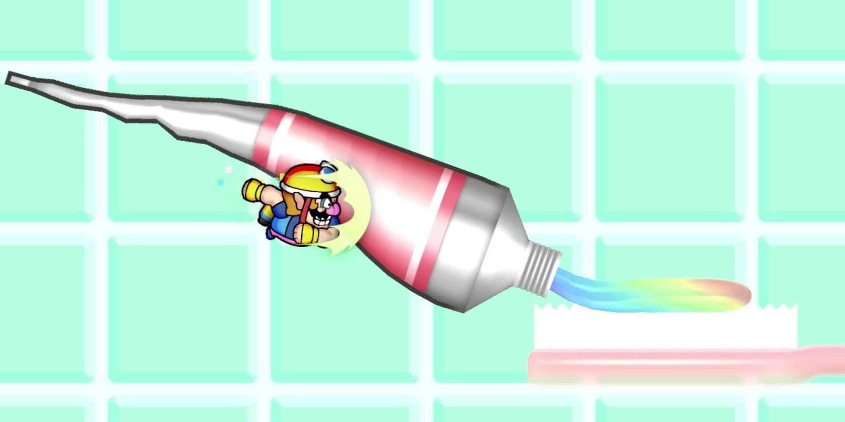 Don't Waste The Paste in WarioWare Get it Together