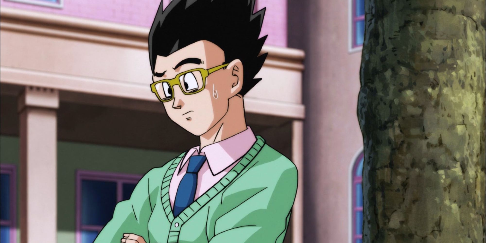 Dragon Ball Super Shot Of Gohan With Glasses