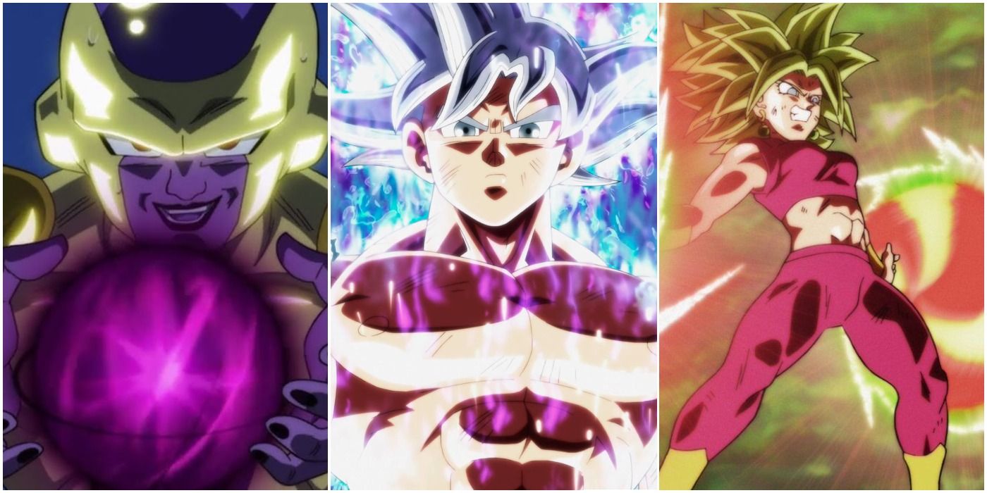 Frieza, Goku, and Vegeta in Dragon Ball Super