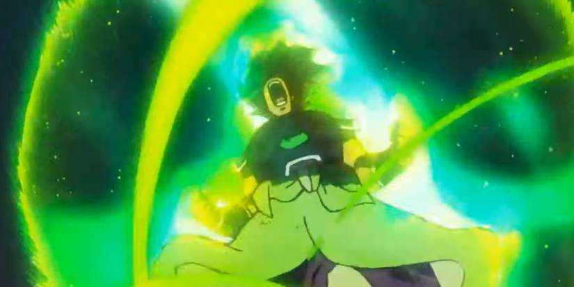 Dragon Ball Broly Powering Up