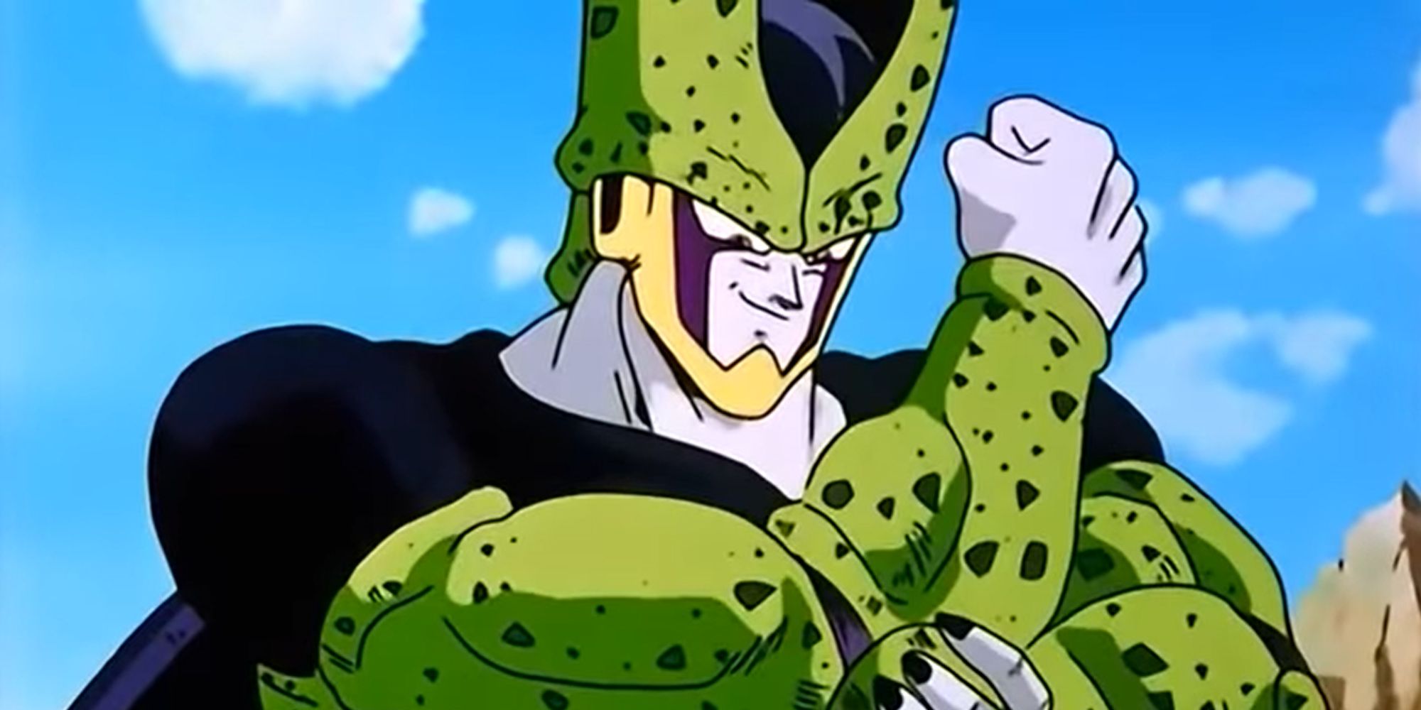 Dragon Ball Z Screenshot Of Perfect Cell Stretching