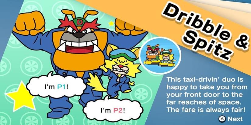 Dribble and Spitz WarioWare