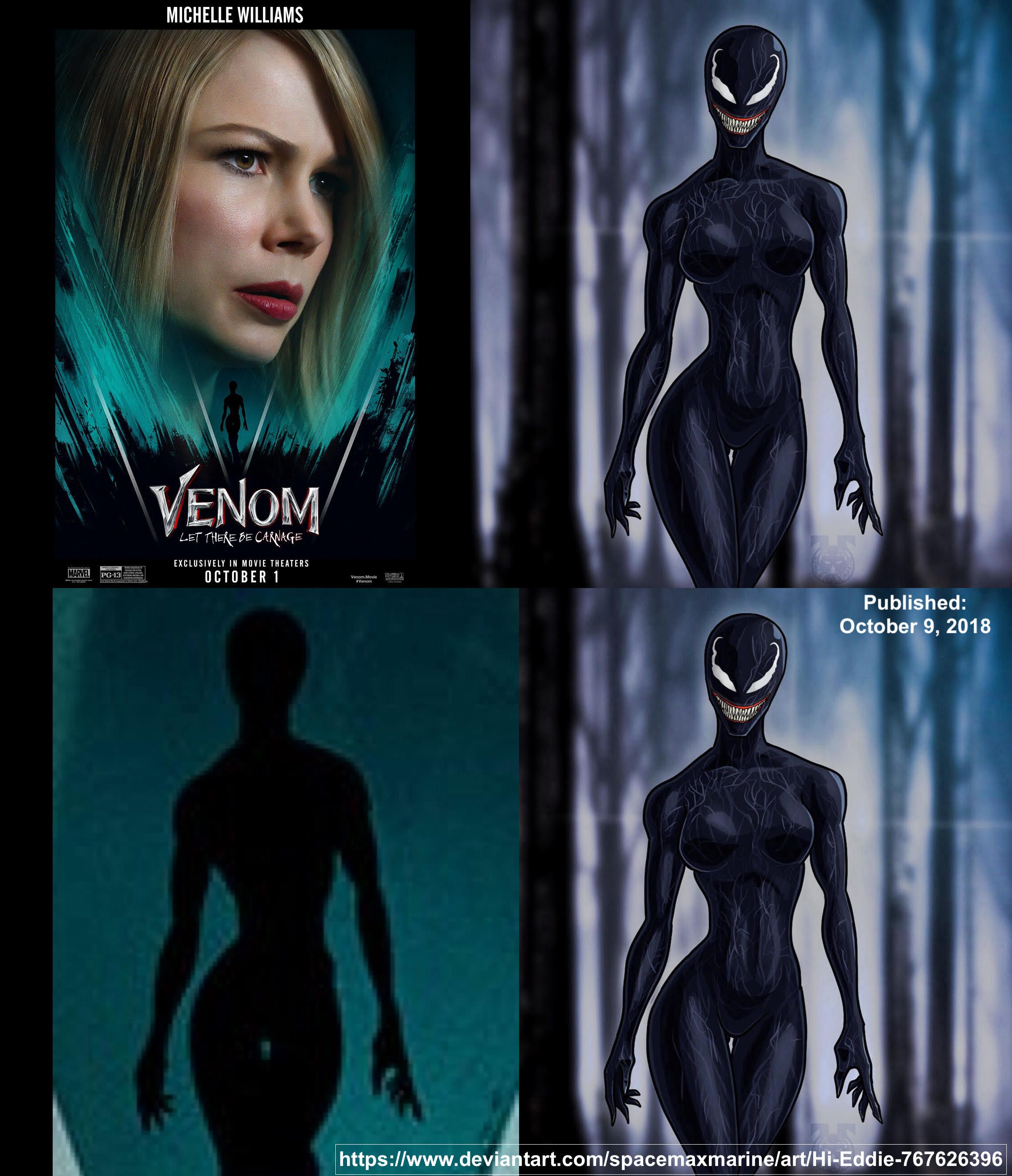 Venom 2 fan art compare