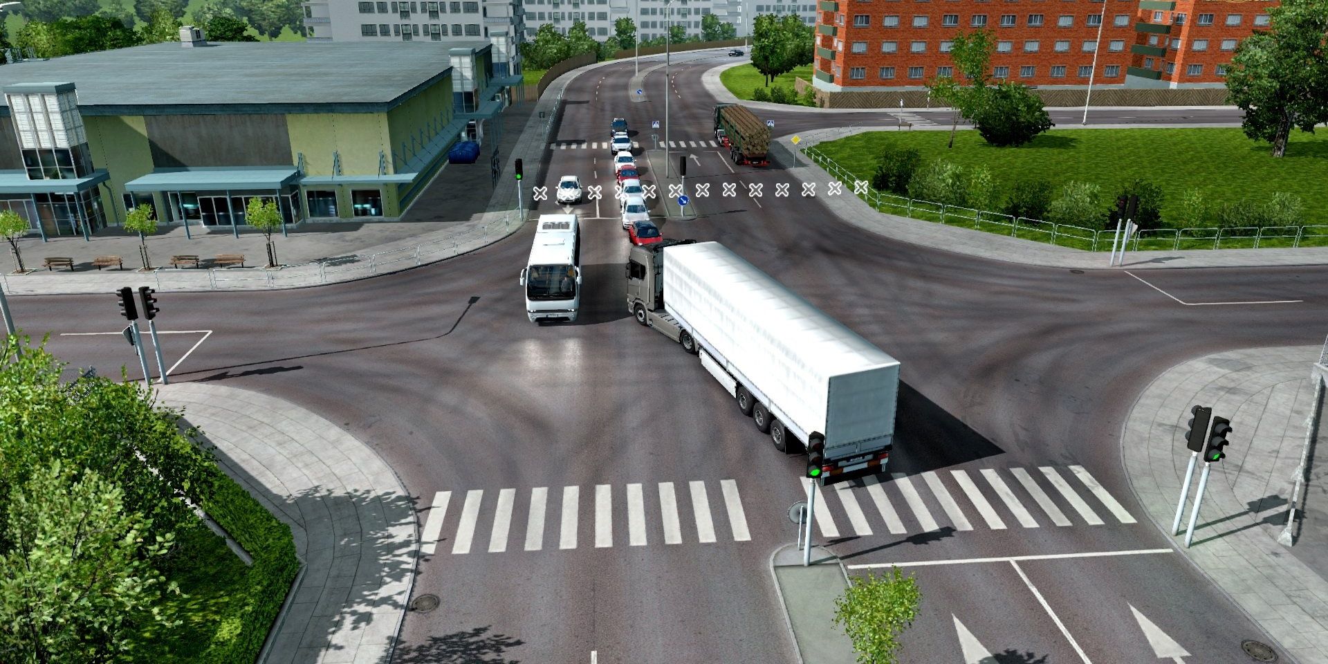 The Real Traffic Density And Ratio mod in Euro Truck Simulator 2
