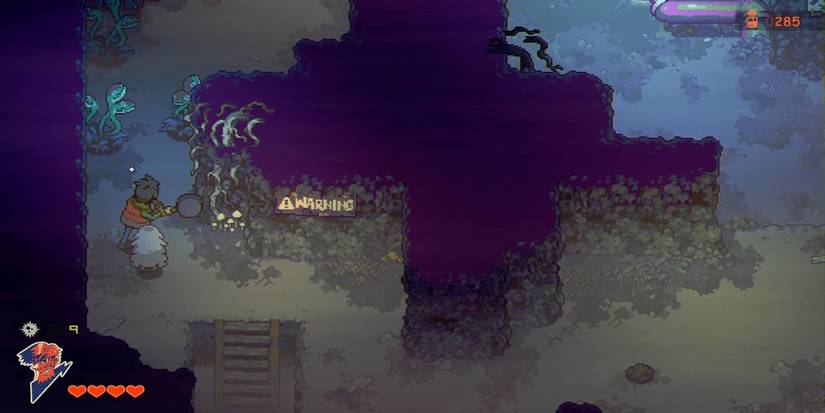 Fighting enemies in Eastward