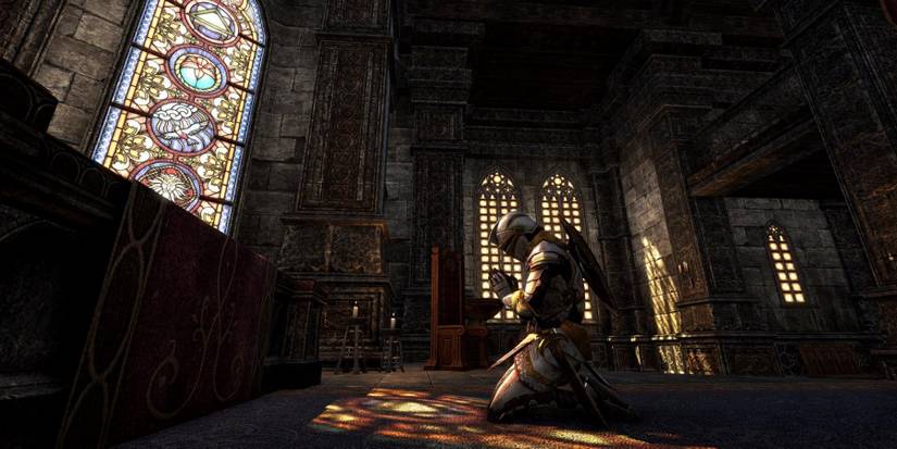 Elder Scrolls Online Praying