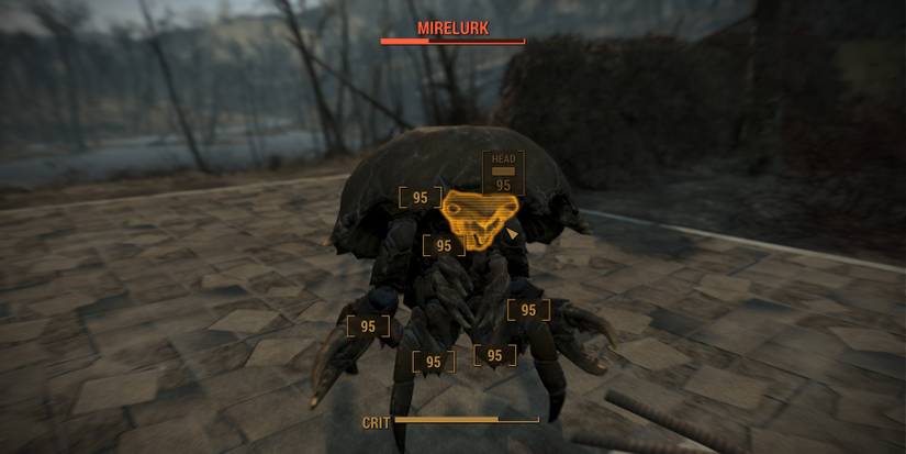 Fallout 4 Better Locational Damage Using Vats On Mirelurk