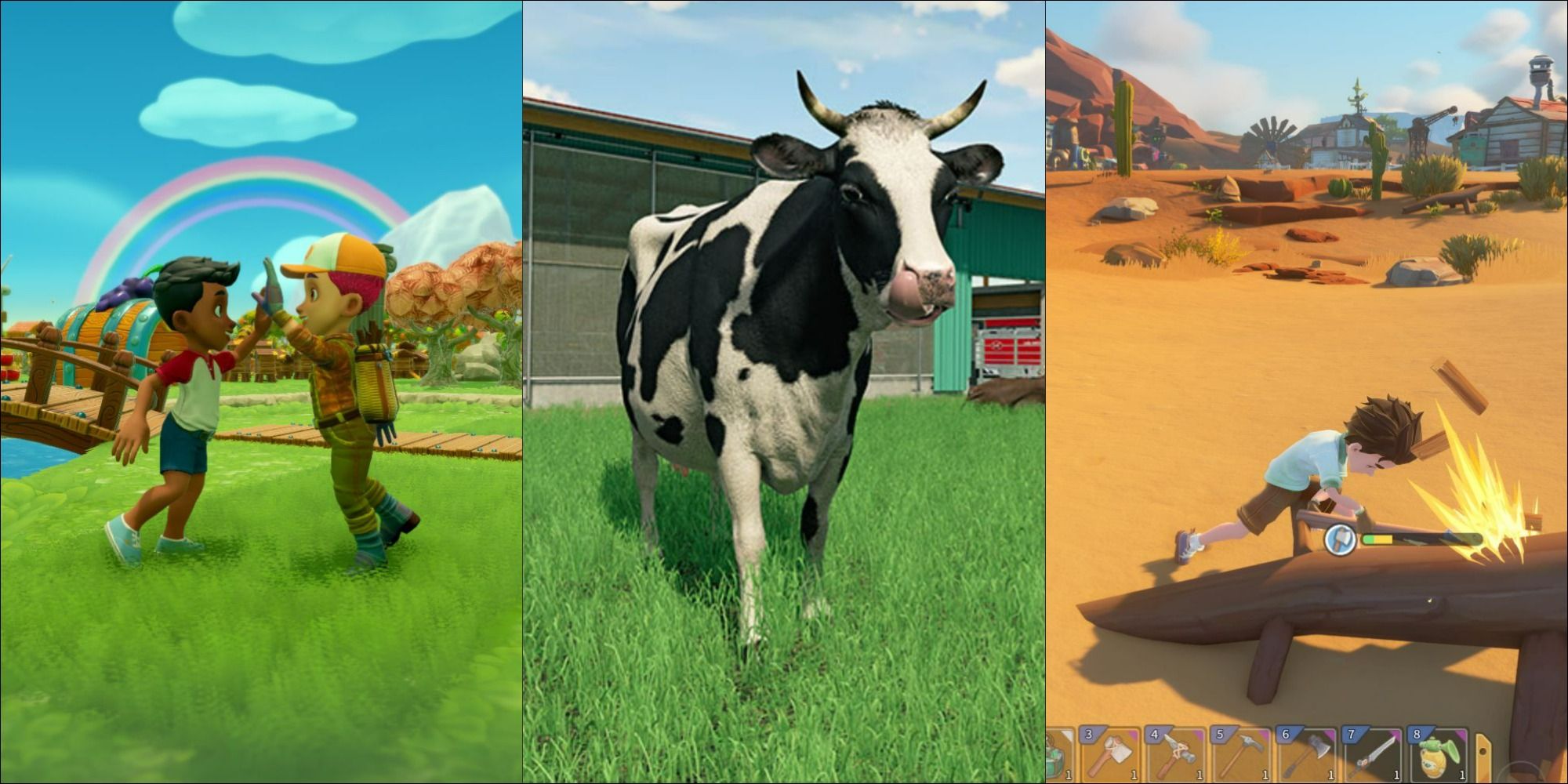 Farming Simulators - Farm Together, Farming Simulator 22, and My Time at Sandrock