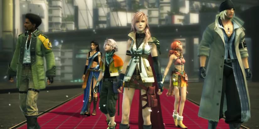 Final Fantasy 13 XIII Sazh Katzroy Hope Estheim Lightning Claire Farron Oerba Yun Fang Oerba Dia Vanille Snow Villiers