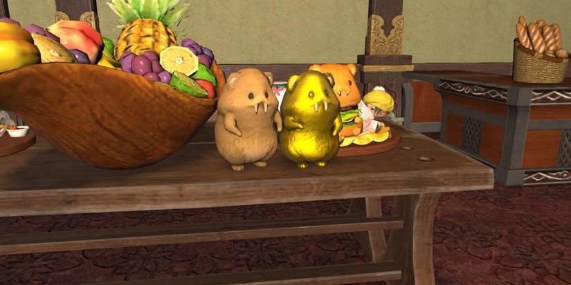 Final Fantasy 14 a Golden Beaver miniature