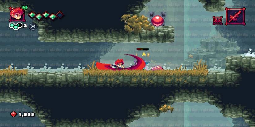 Fighting enemies from Flynn: Son of Crimson 