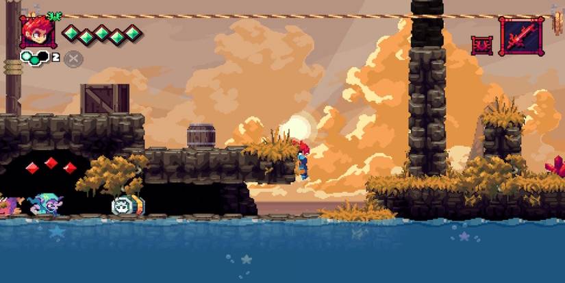 Fighting enemies from Flynn: Son of Crimson 