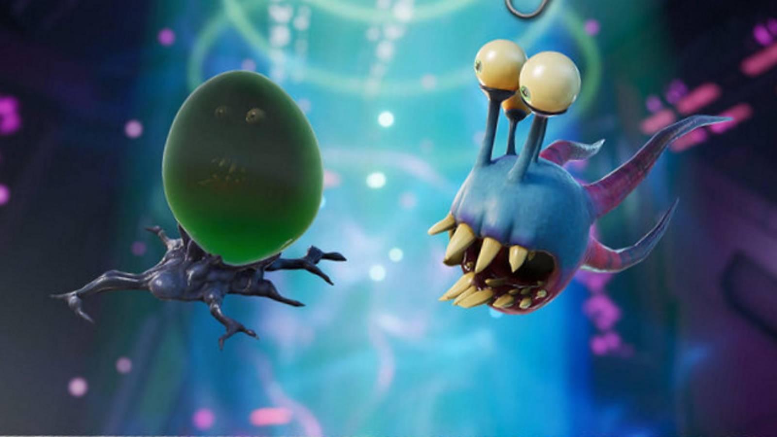 Fortnite alien parasite and eggs promotional art invasion season 7