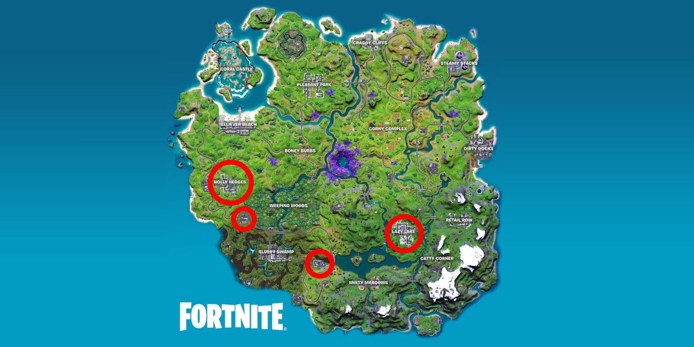 Fortnite How to Eliminate an attached Alien Parasite map