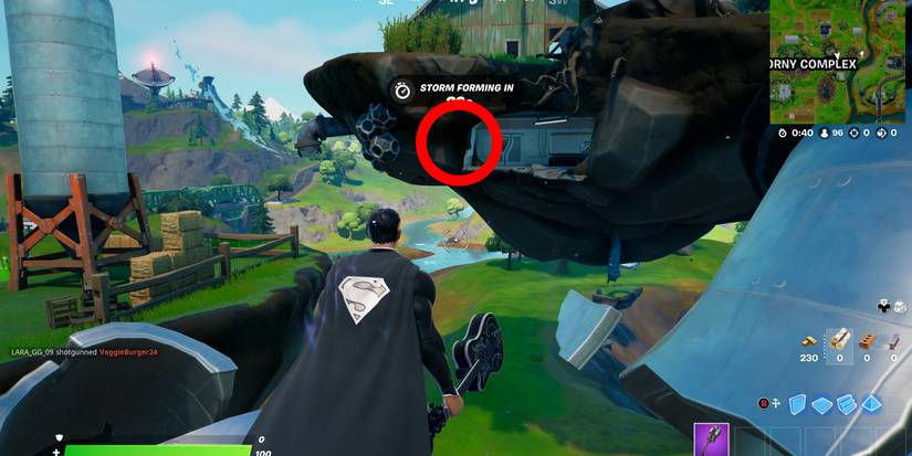 Fortnite corny complex floating legendary quest week 14 season 7