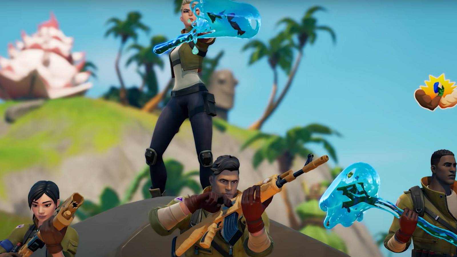 Fortnite friends frenzy trailer teamwork season 7