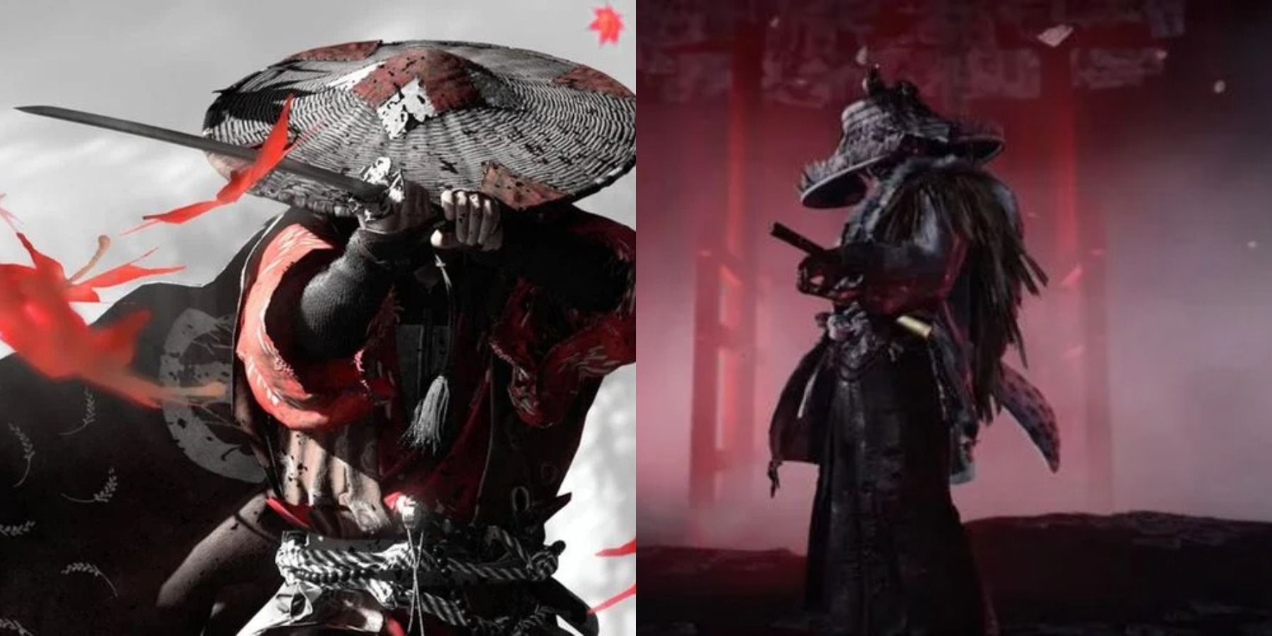 Ghost Of Tsushima Legends Roninin In Leaves And Fog