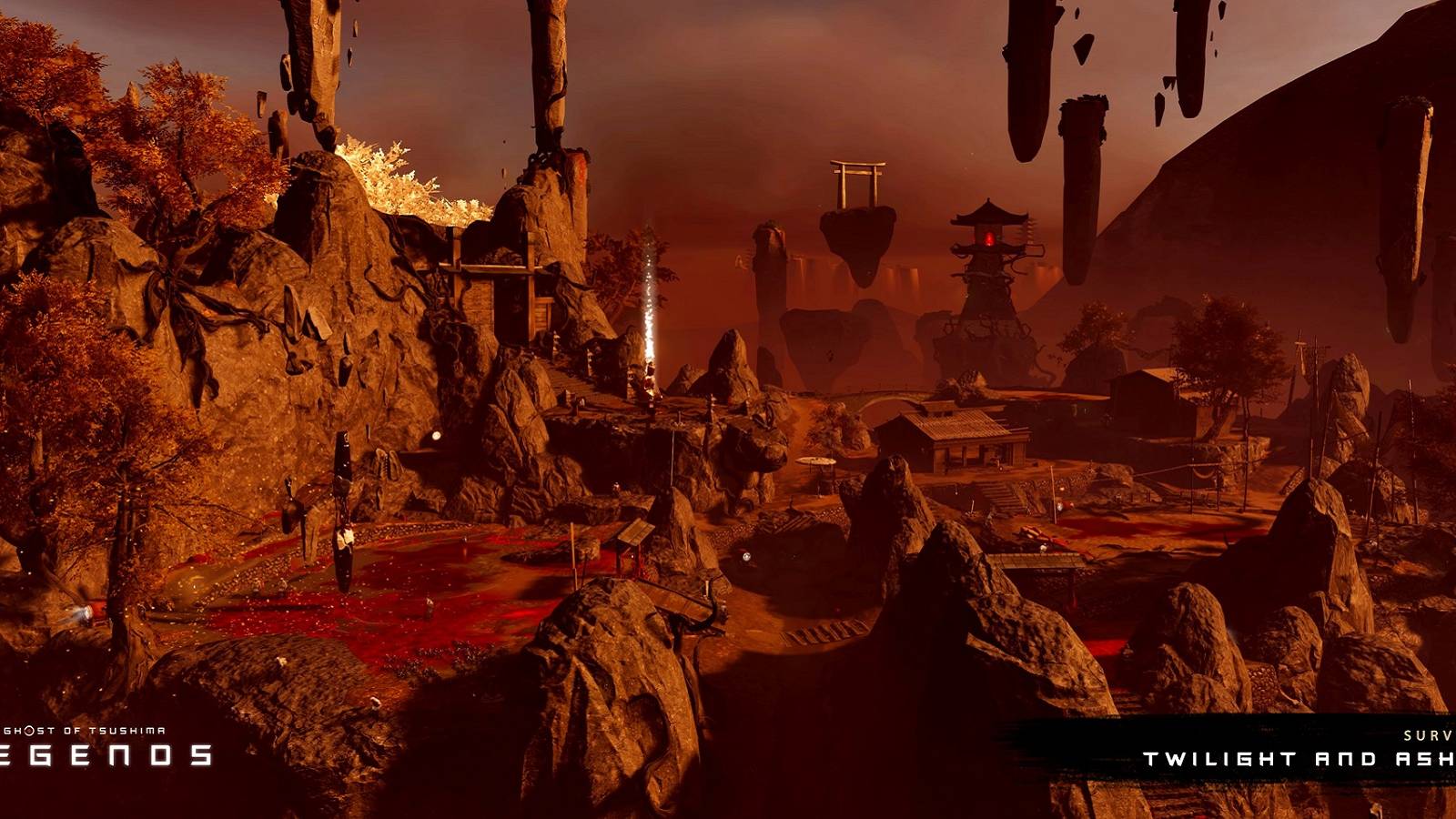 Twilight and ashes Survival Map