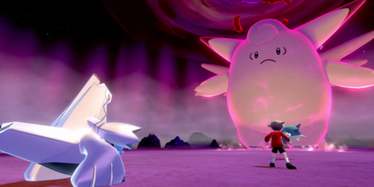 Gmax Clefable in Pokemon Sword & Shield