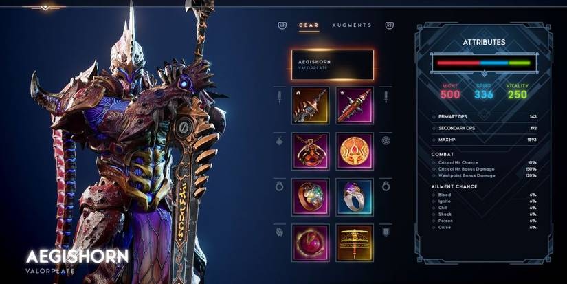 The Valorian Knight Equipped With A Greatsword In Godfall