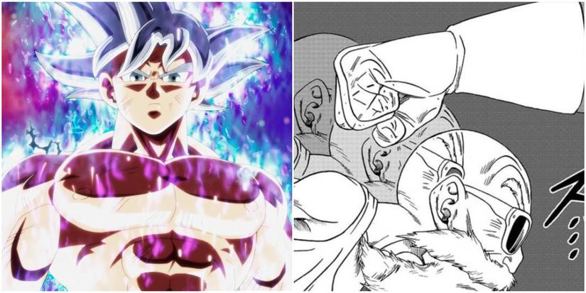 Goku and Master Roshi in Dragon Ball Super