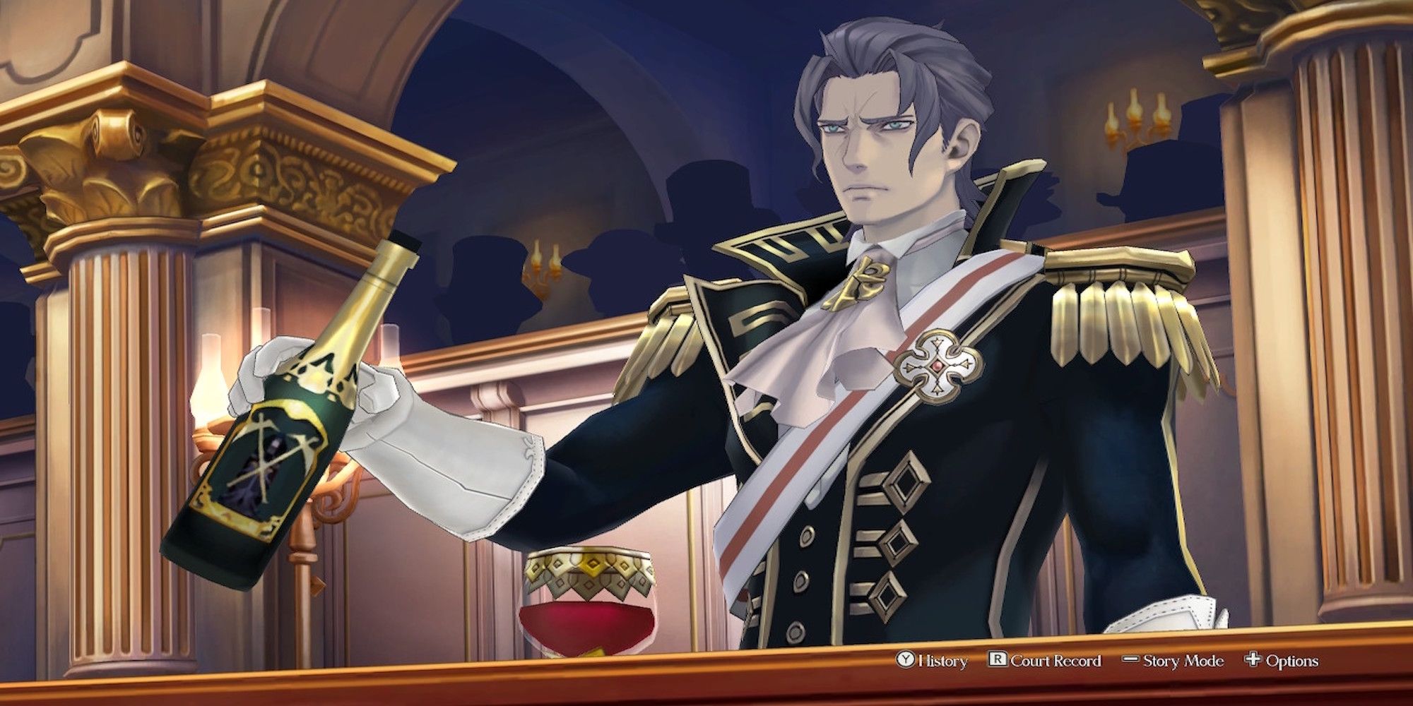 Van Zieks from The Great Ace Attorney Chronicles