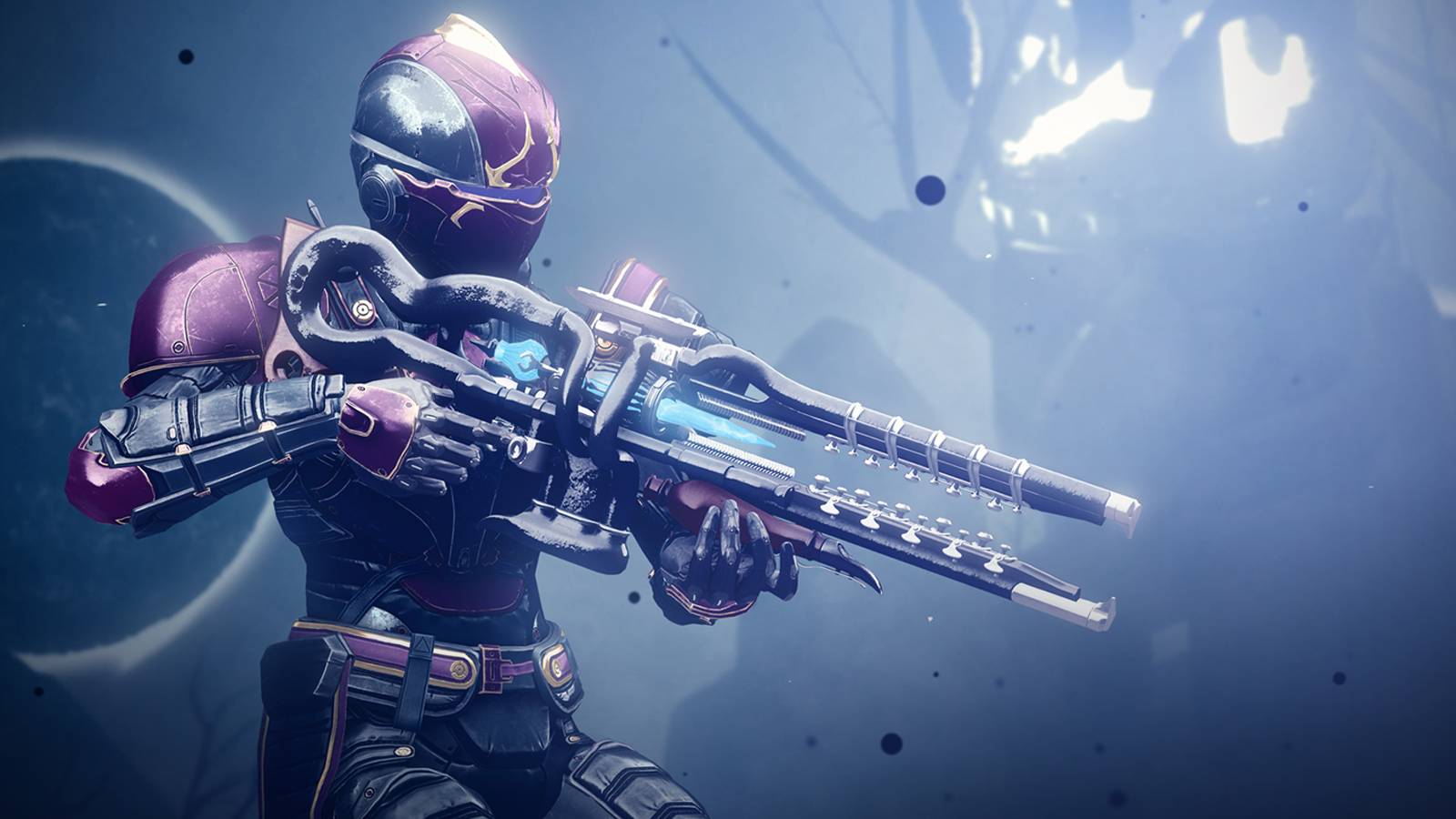 A Guardian wielding Ager's Scepter in Destiny 2.