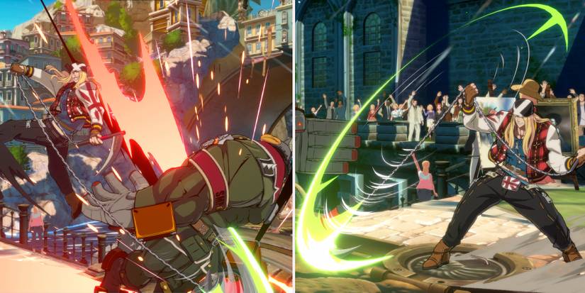 Guilty Gear Strive Axl Low Split vs Potemkin