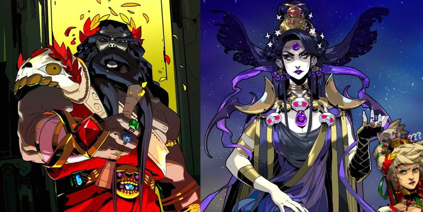 Hades Game Hades Nyx And Persephone Split Image