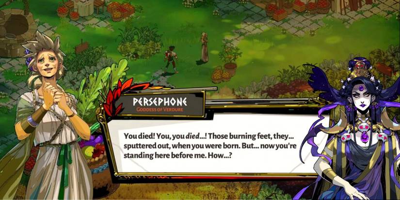 Hades Game Persephone And Nyx Dialogue In Garden