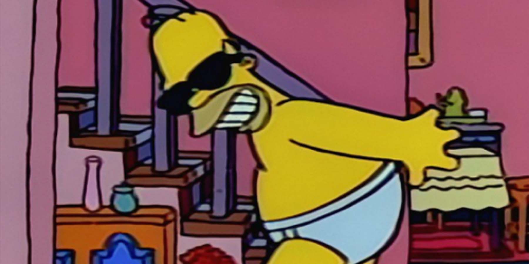 Homer the Heretic Homer dancing, Simpsons