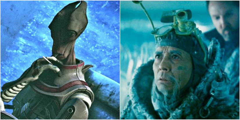 The character who makes the reference in Mass Effect 3 and the original character from the film Blade Runner. 