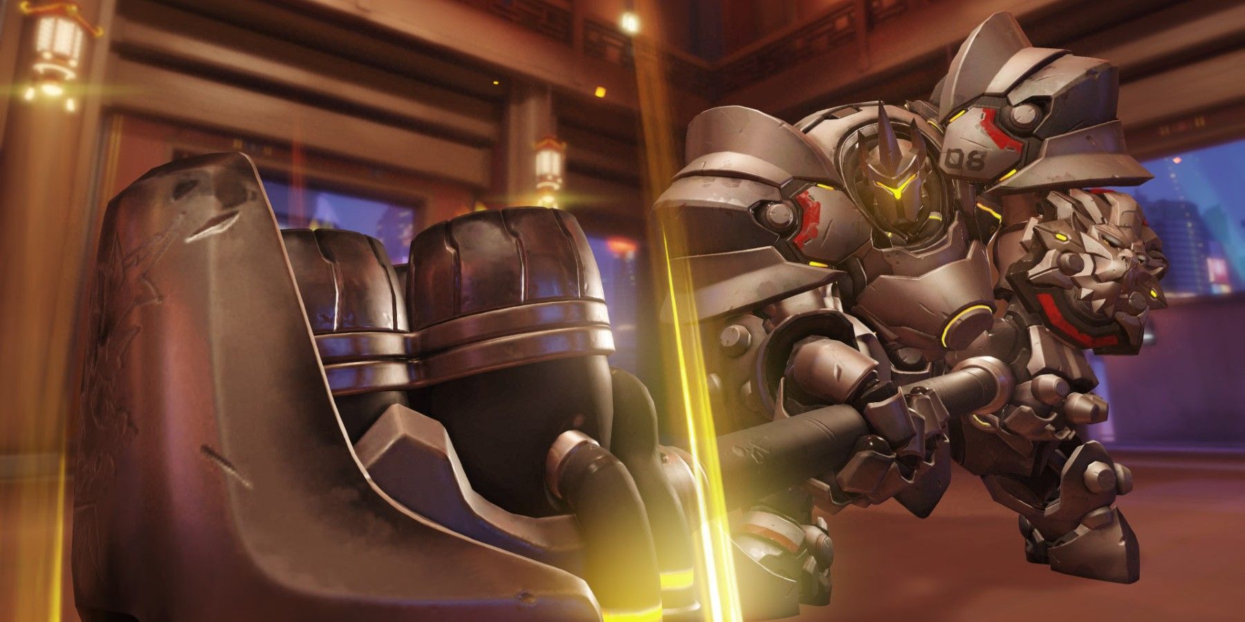 Impressive Overwatch Video Shows Reinhardt Being Used As A Dive Tank