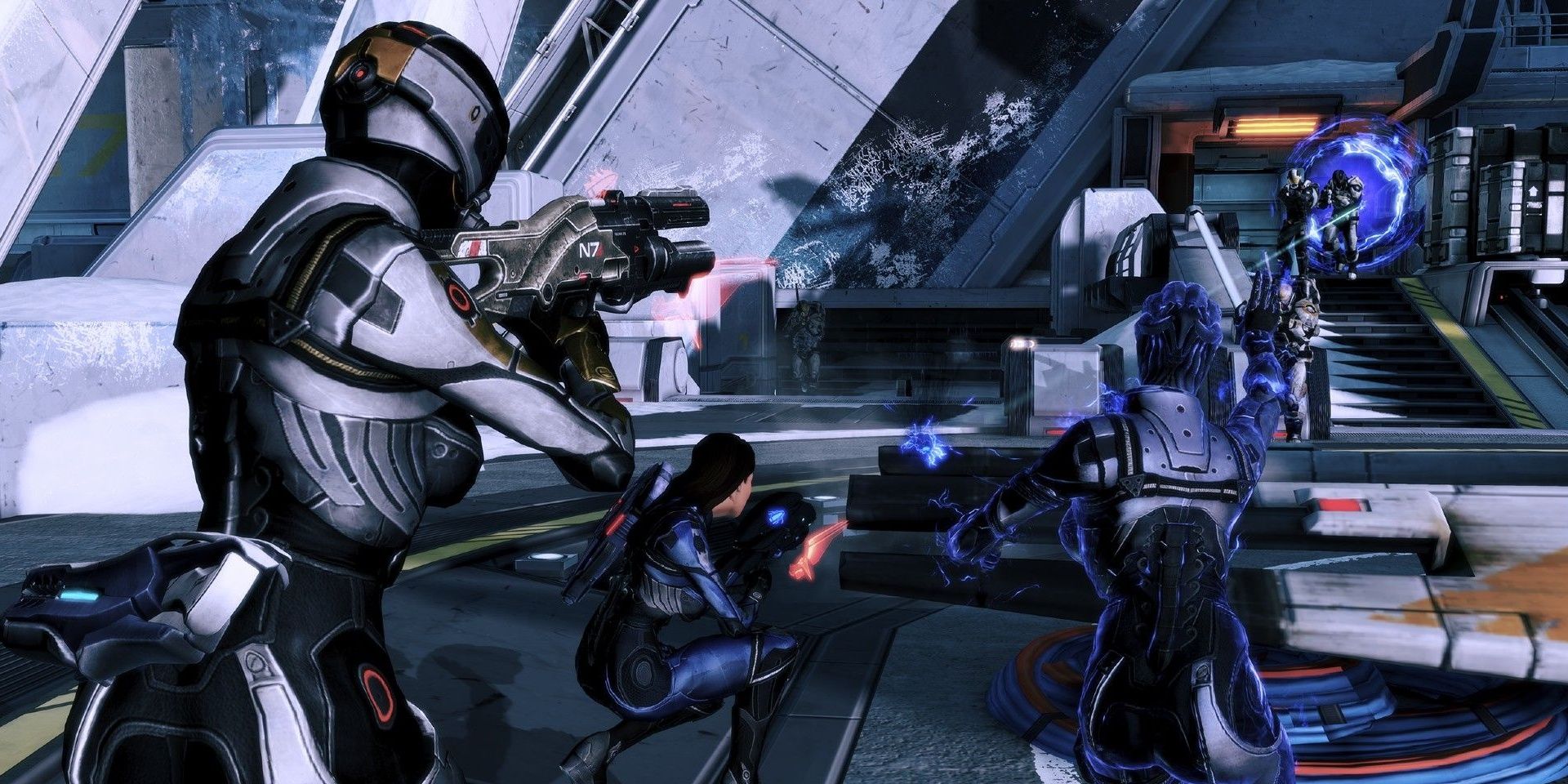 Infiltrator Squad From Mass Effect 3 Featuring Liara & Ashley