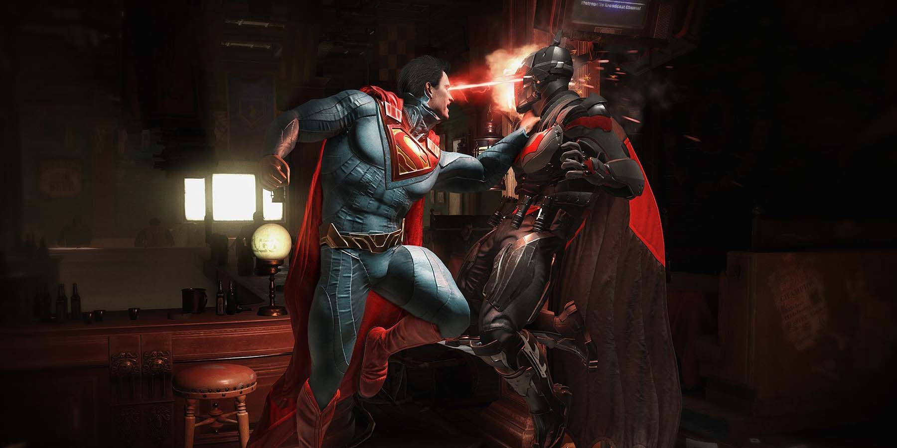 Injustice 2 superman vs batman