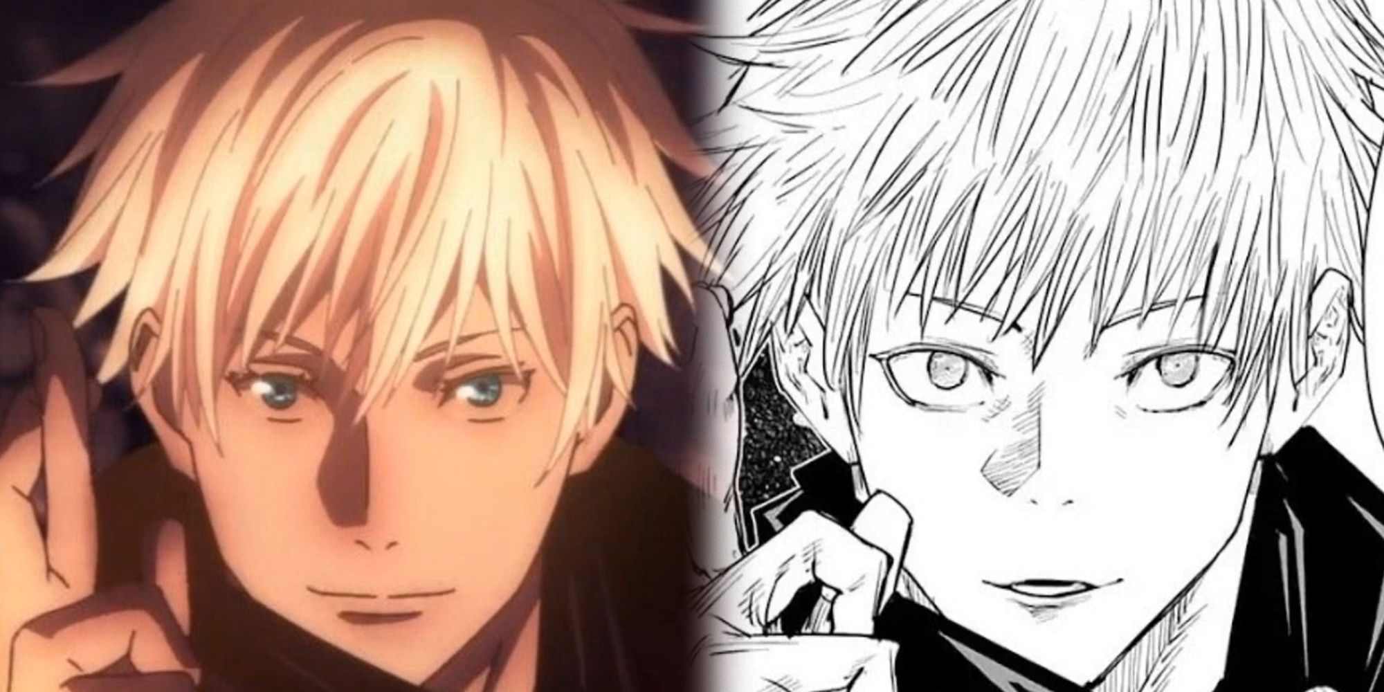 Jujutsu Kaisen - Comparing How Gojo Looks In Manga And Anime